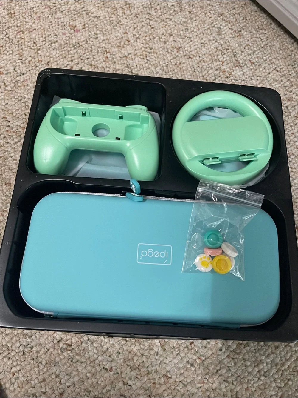 Nintendo Switch Bundle with Mint Green and Neon Yellow Joy‑Con Controllers